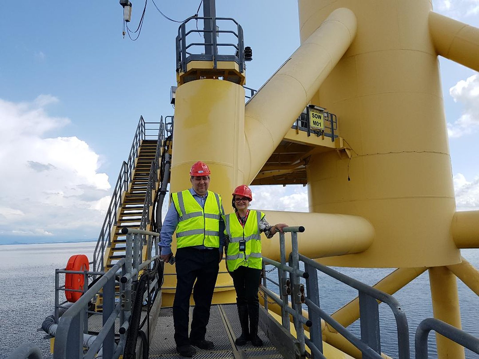 CO-NX interpreters supporting an international delegation visit