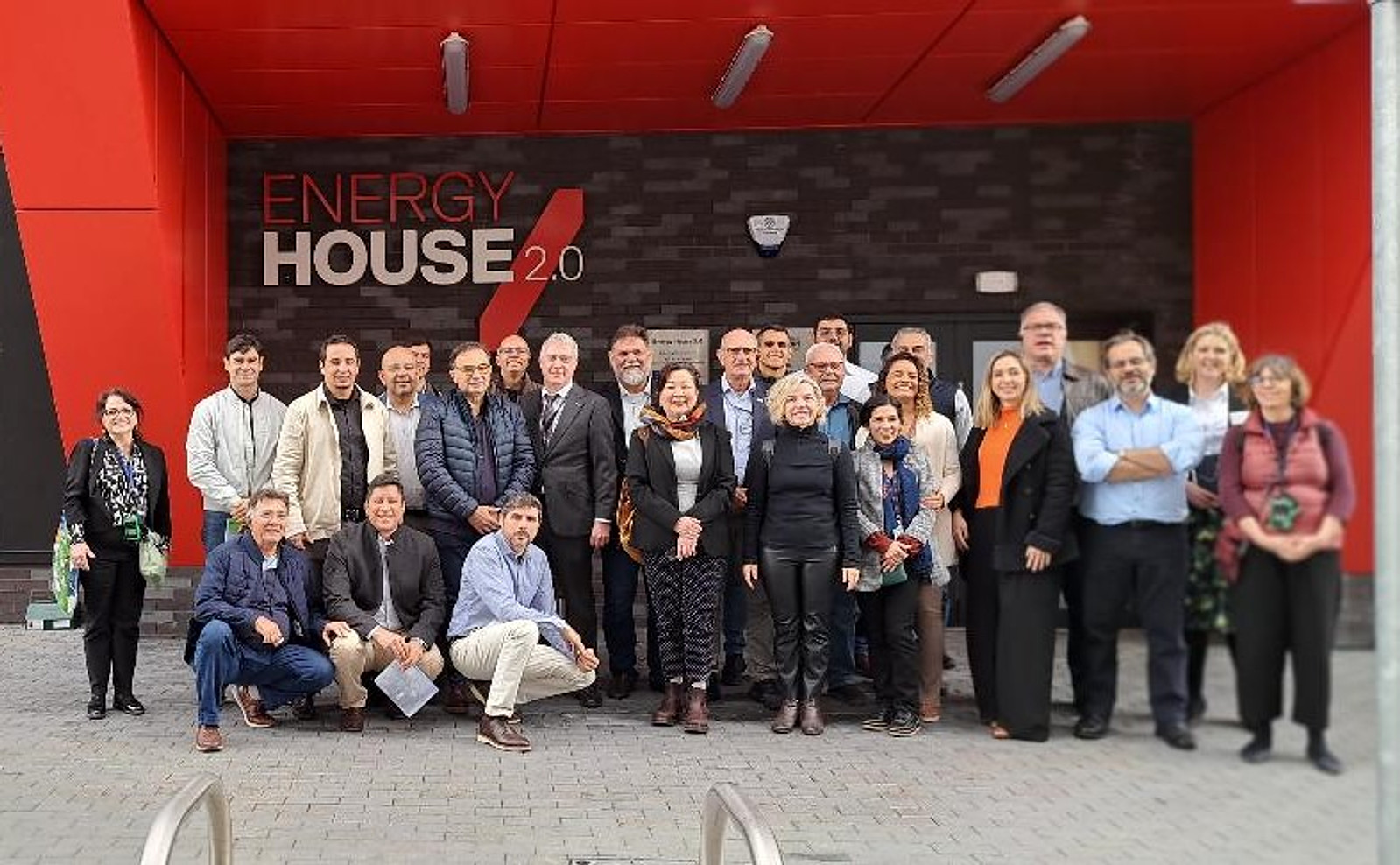Brazilian industry delegation meeting with CO-NX interpreting support